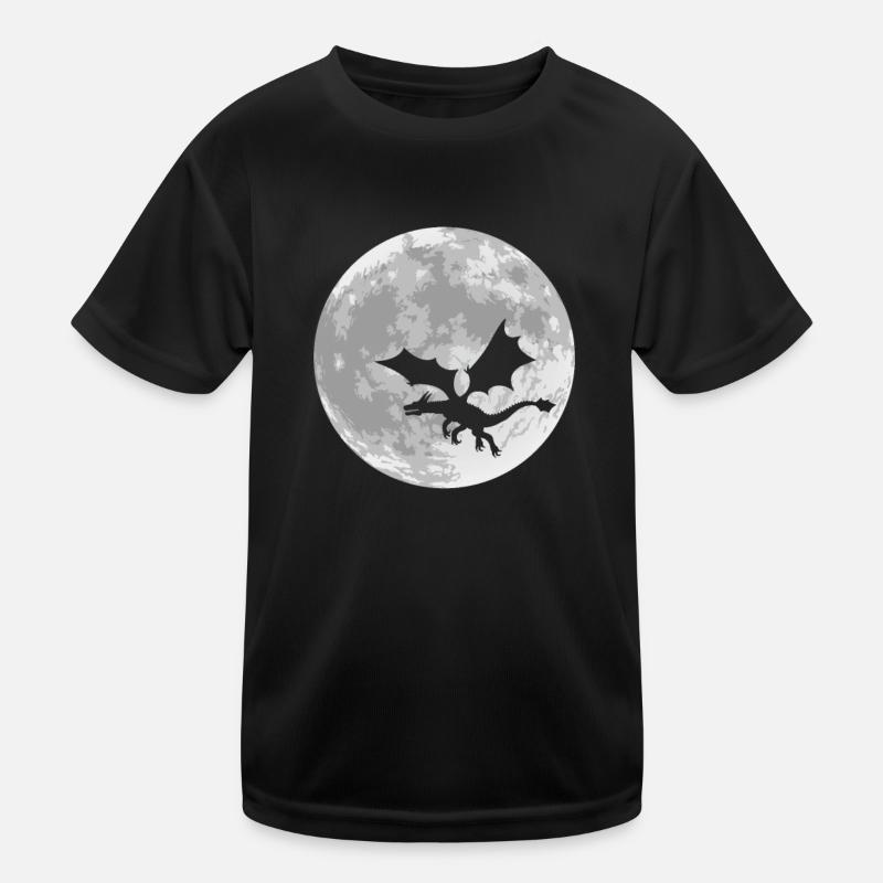 Drache Kinder Funktions-T-Shirt