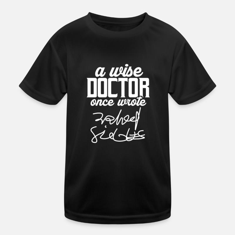 Arzt Kinder Funktions-T-Shirt