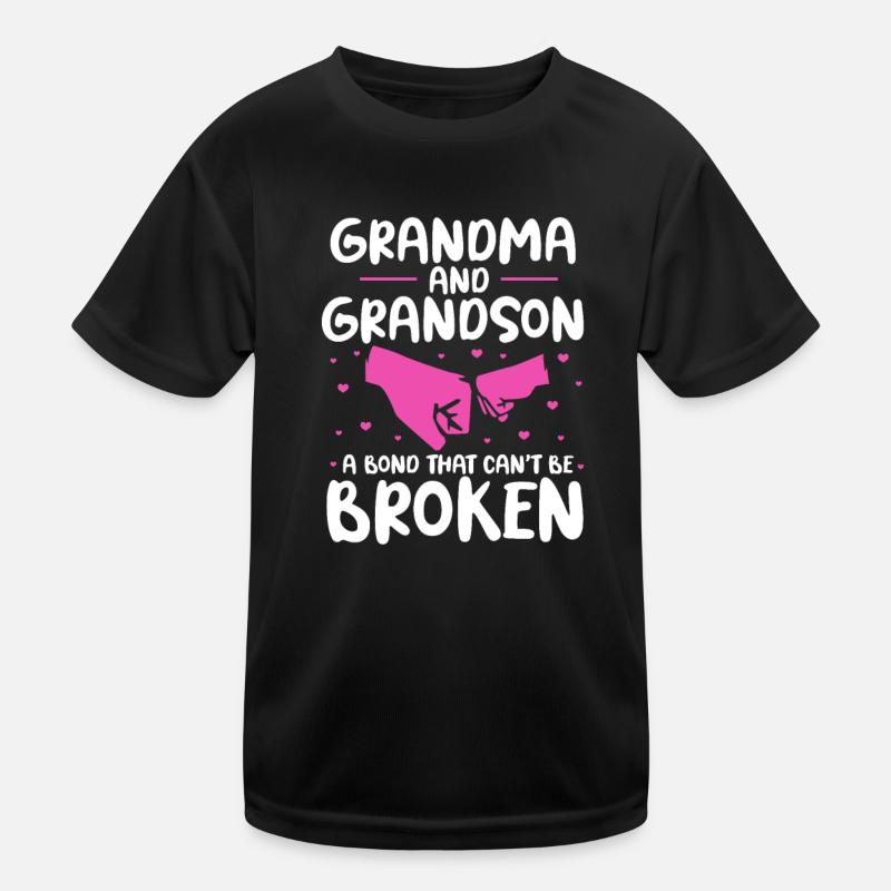 Oma Enkel Kinder Funktions-T-Shirt