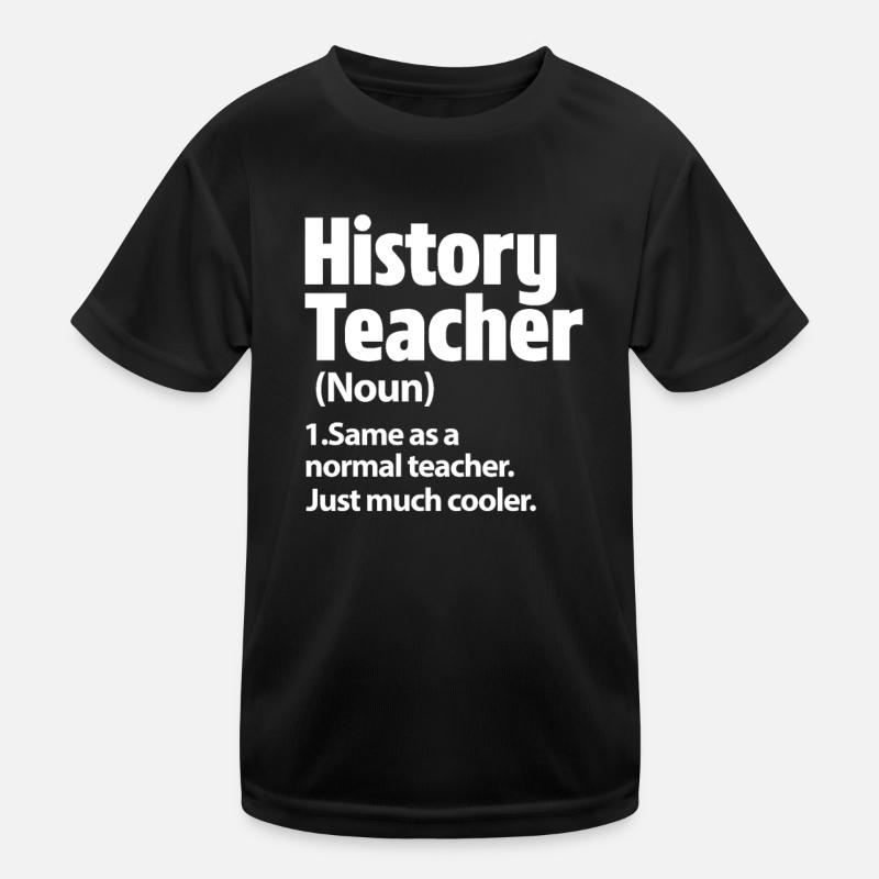 History Kids Functional T-Shirt