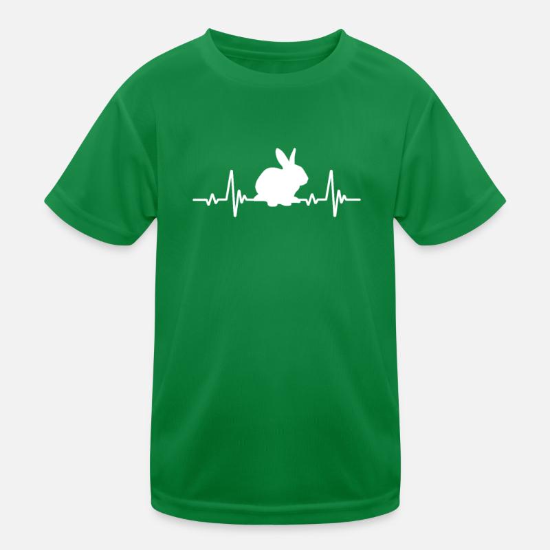 Battement de cœur de lapin T-shirt sport Enfant