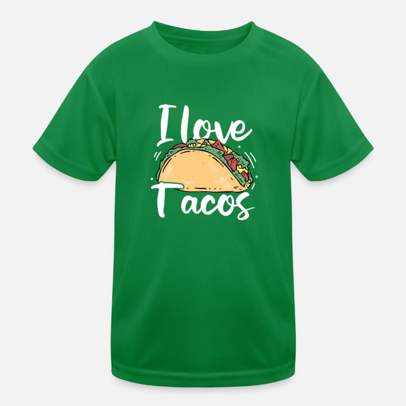 Taco Kinder Funktions-T-Shirt