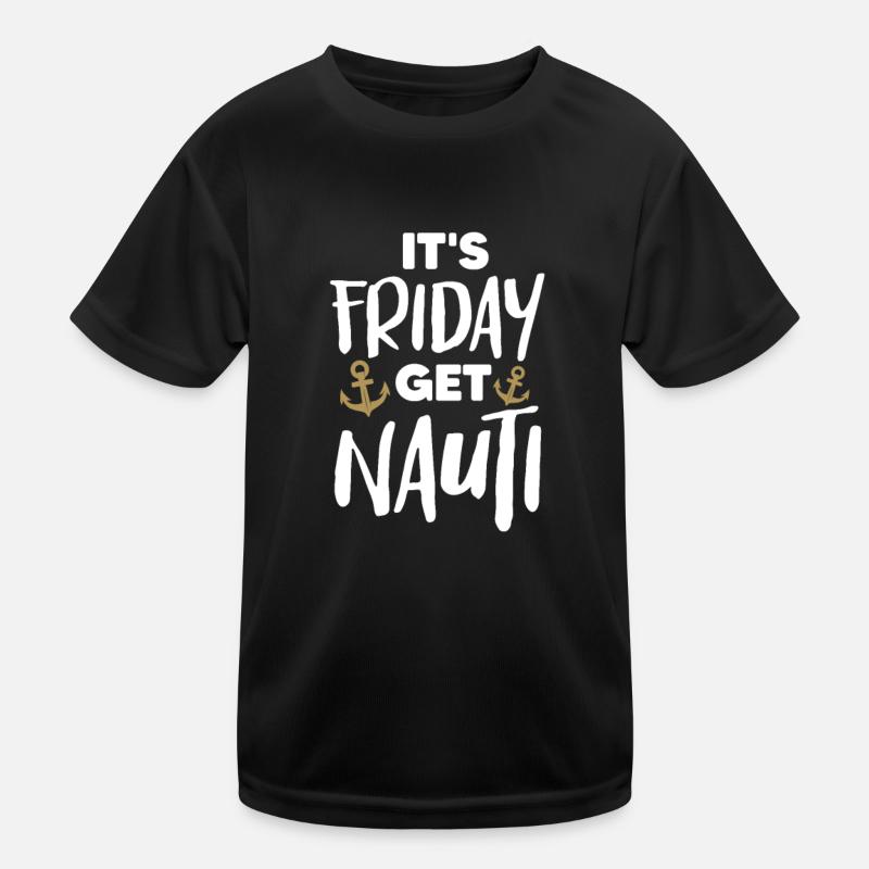 Captain Kids Functional T-Shirt