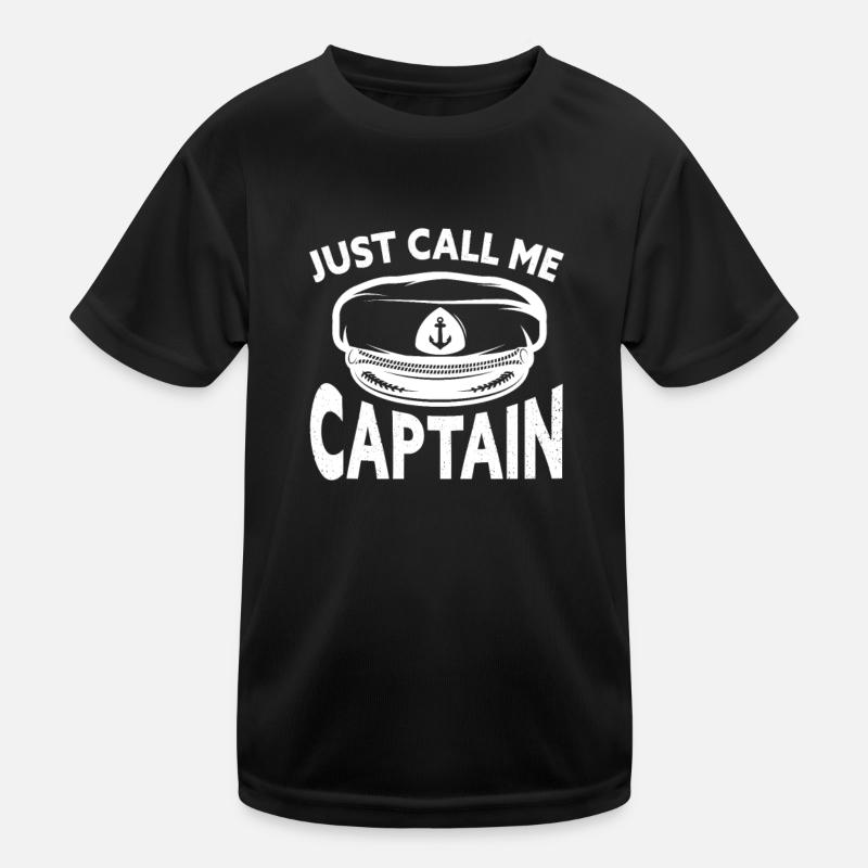 Captain Kids Functional T-Shirt