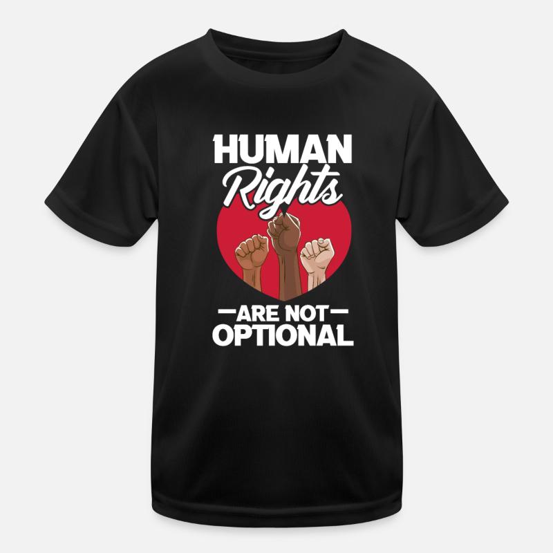 Menschenrechte Kinder Funktions-T-Shirt