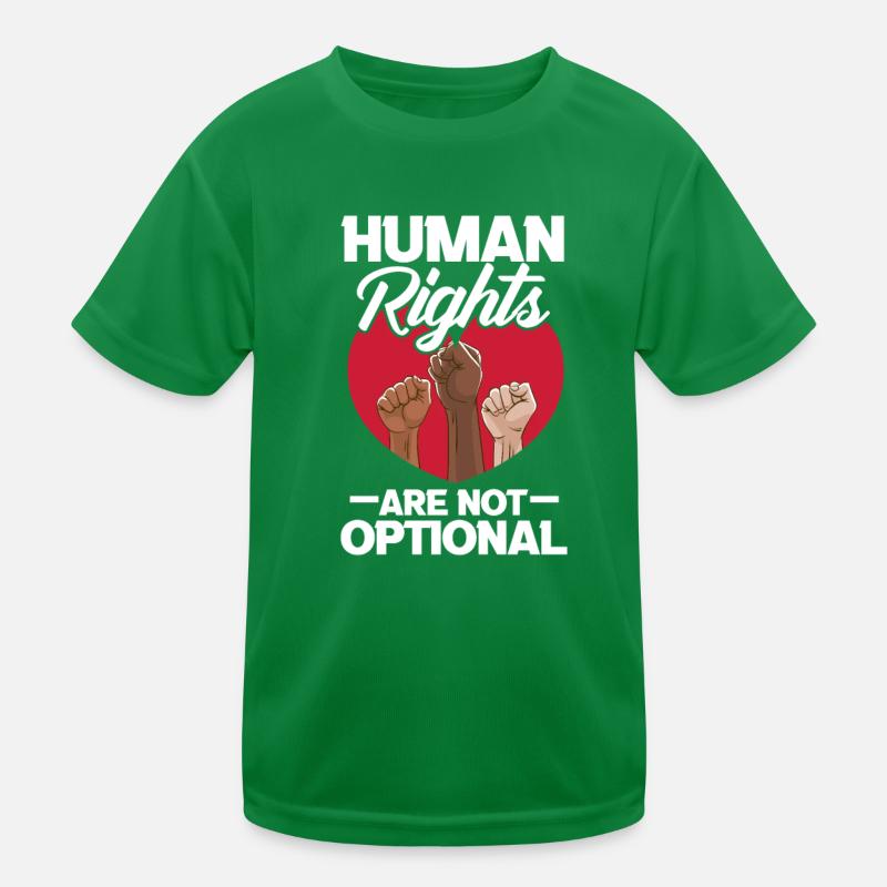 Human rights Kids Functional T-Shirt