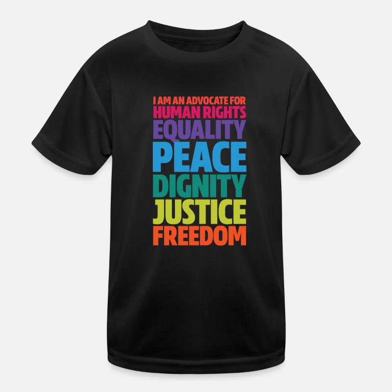 Menschenrechte Kinder Funktions-T-Shirt