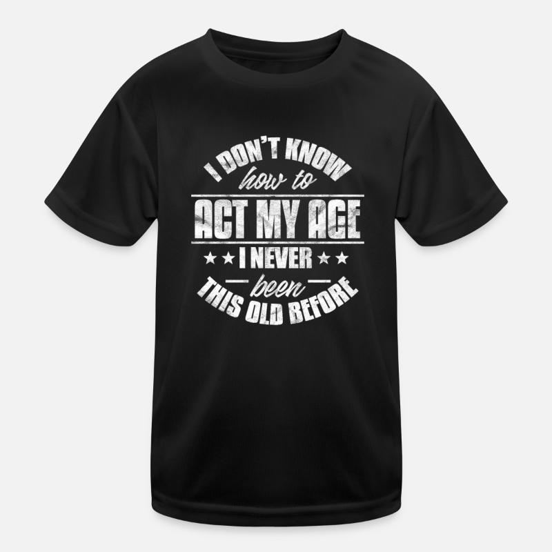 Of age Kids Functional T-Shirt
