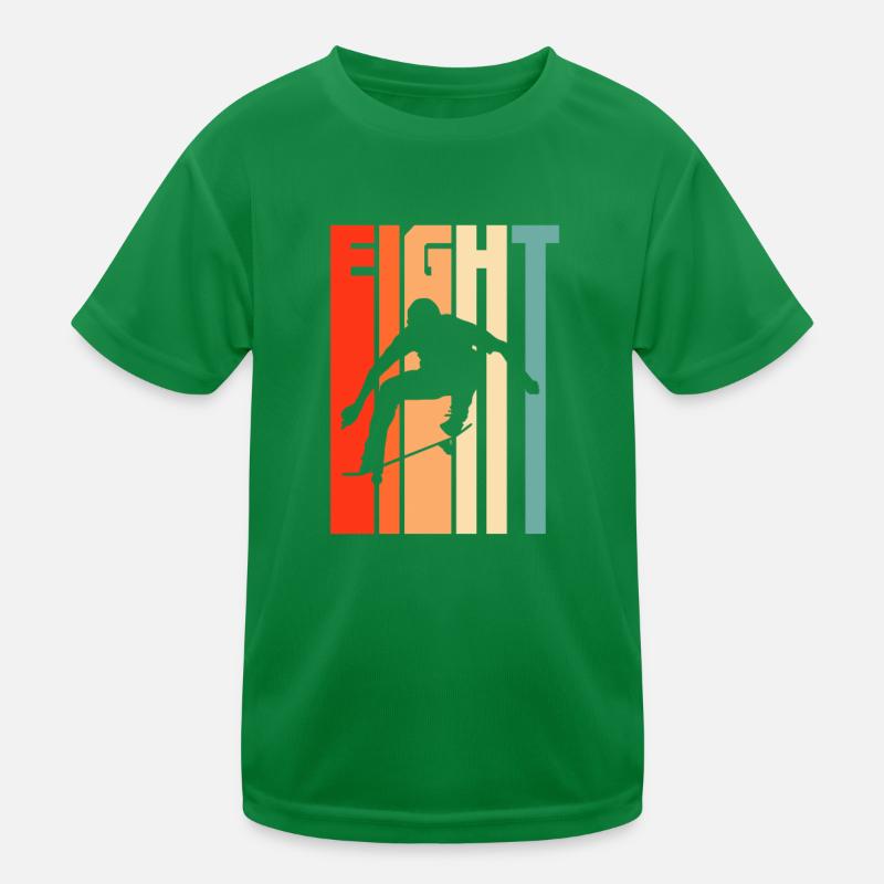 Skateboard 8th birthday Kids Functional T-Shirt
