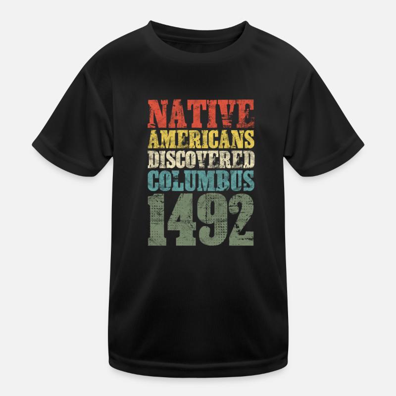 Native American Apache Gift Kids Functional T-Shirt