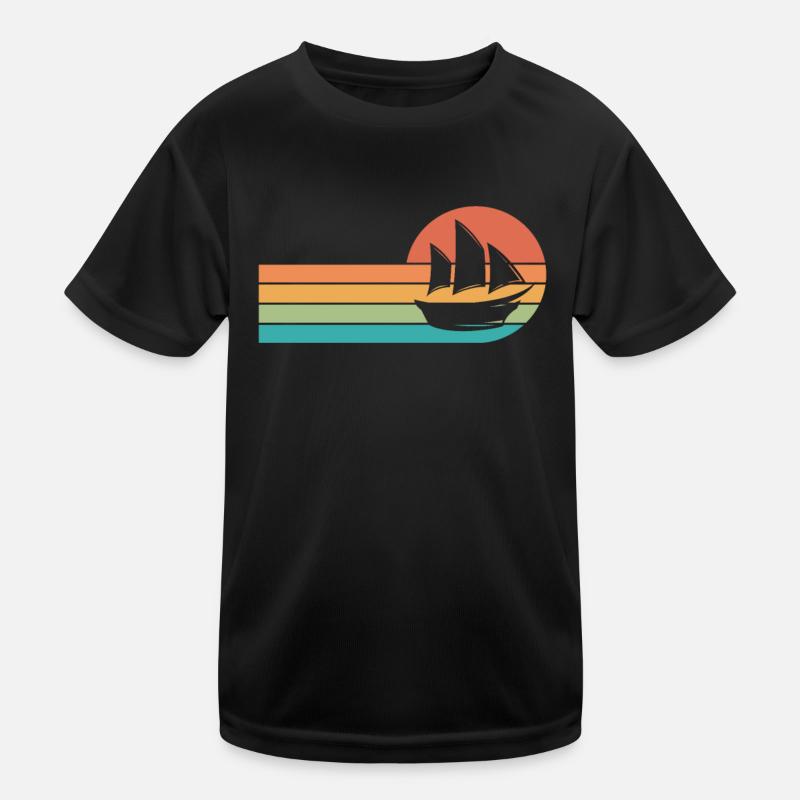 Captain Kids Functional T-Shirt