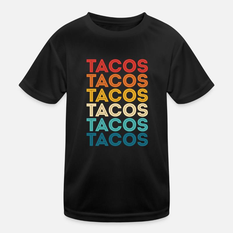 Taco Kinder Funktions-T-Shirt