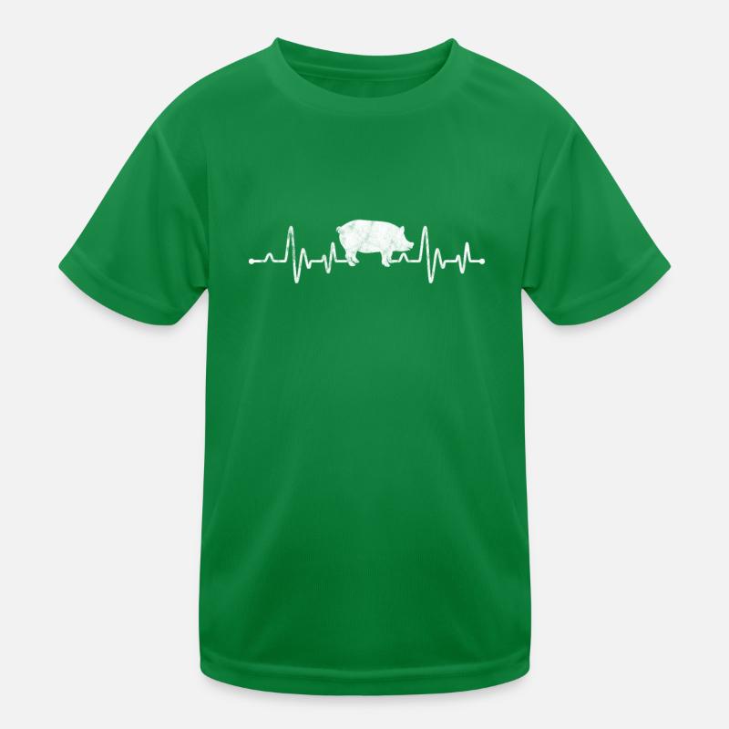 Schwein Schweinchen Ferkel Sau Schweine Geschenk Kinder Funktions-T-Shirt