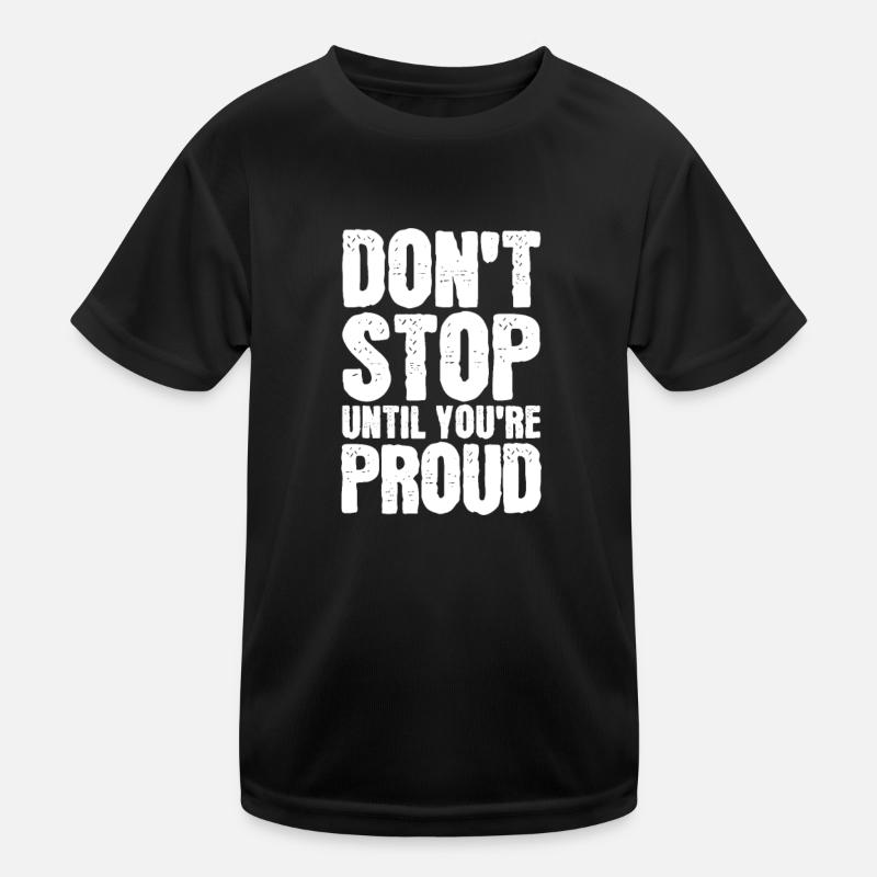 Motivation Kids Functional T-Shirt