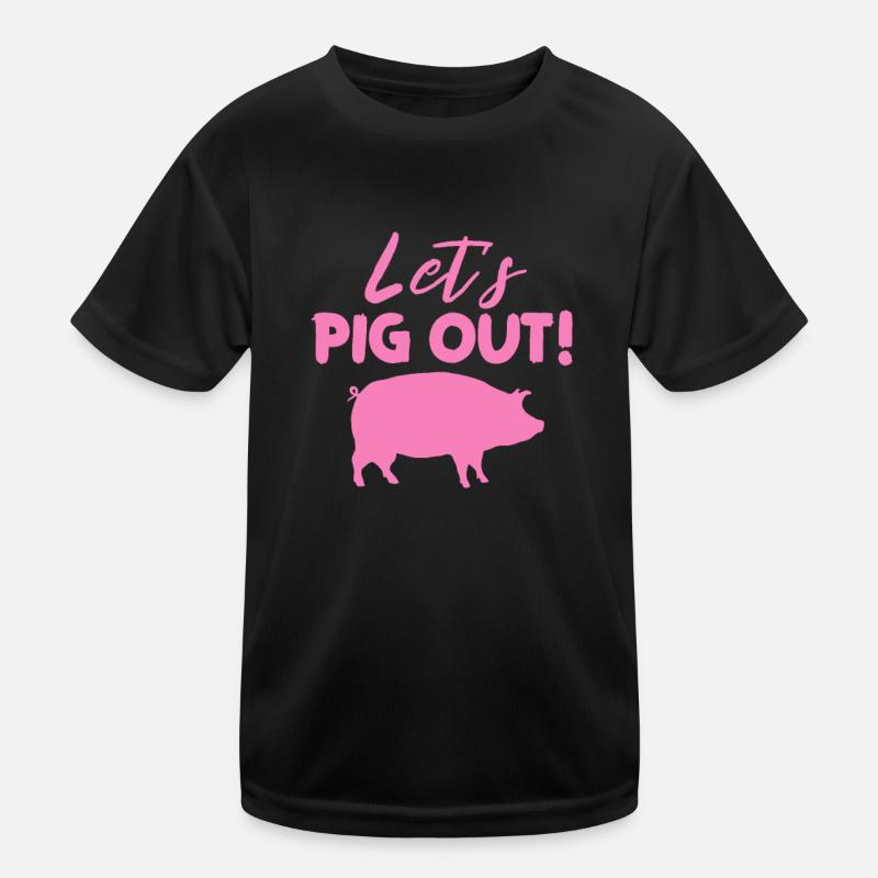 Pig Kids Functional T-Shirt