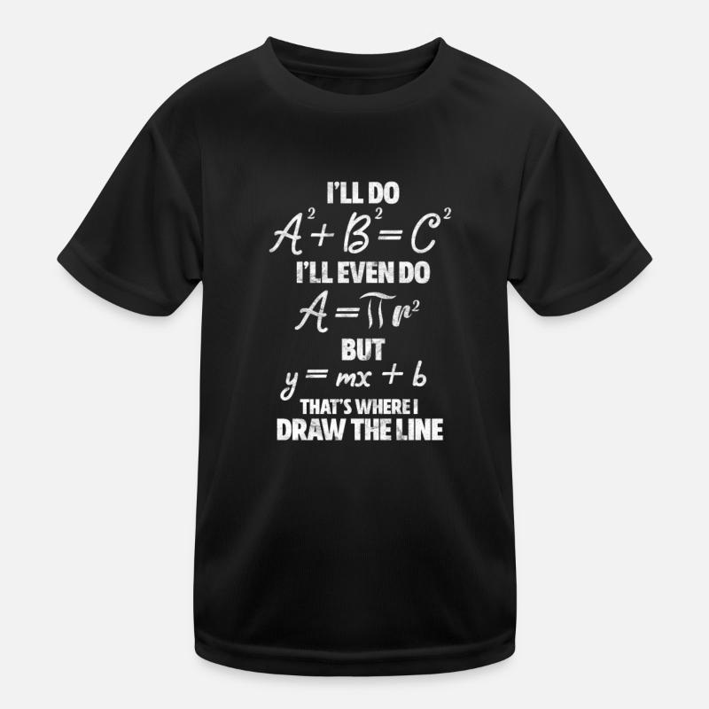 Mathematik Kinder Funktions-T-Shirt