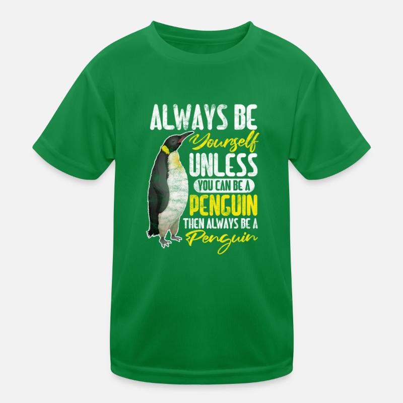 Pinguin Kinder Funktions-T-Shirt