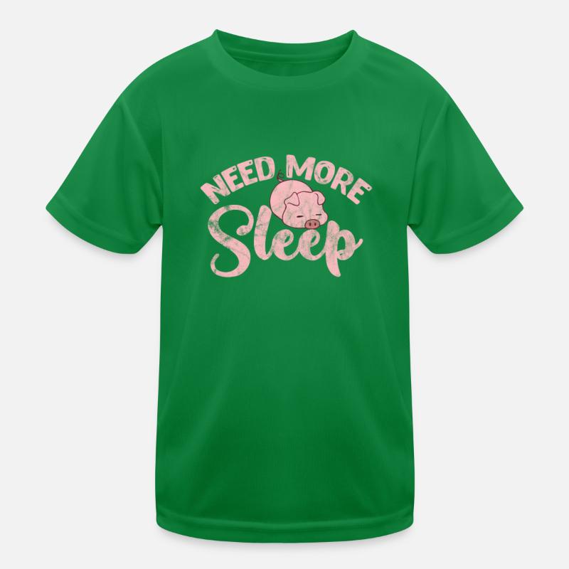 Schwein Schweinchen Ferkel Sau Schweine Geschenk Kinder Funktions-T-Shirt