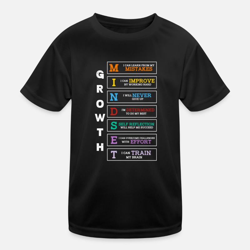Motivation - Kids Functional T-Shirt - black