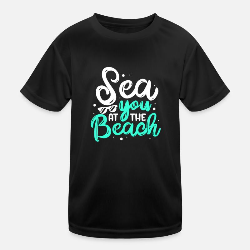 Beach Kids Functional T-Shirt