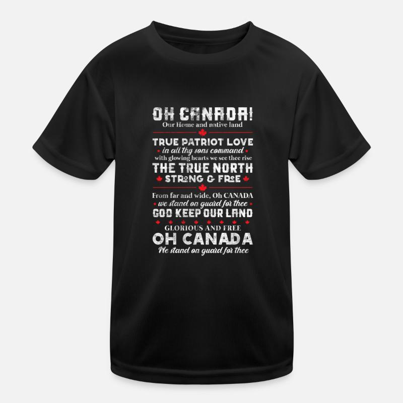 Canada Maple Leaf Flag Canada Vancouver Cadeau T-shirt sport Enfant