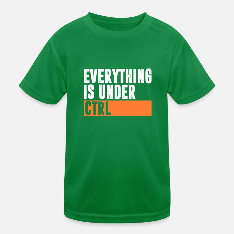 Computer Kinder Funktions-T-Shirt