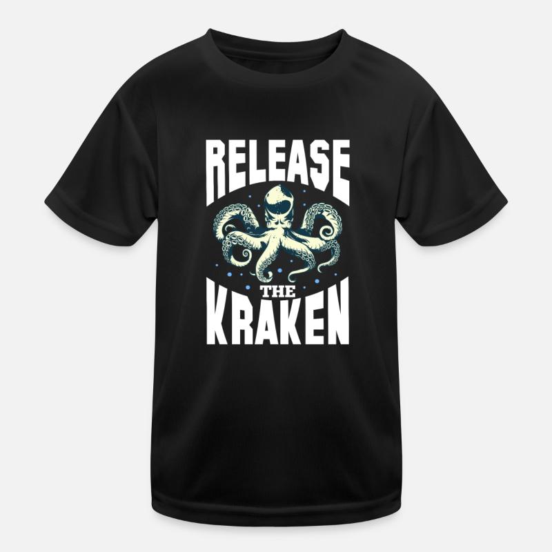 Octopus Kids Functional T-Shirt