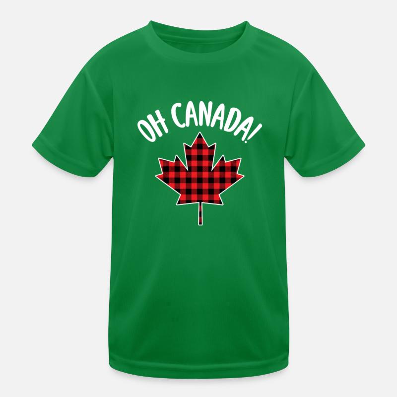 Kanada Kinder Funktions-T-Shirt