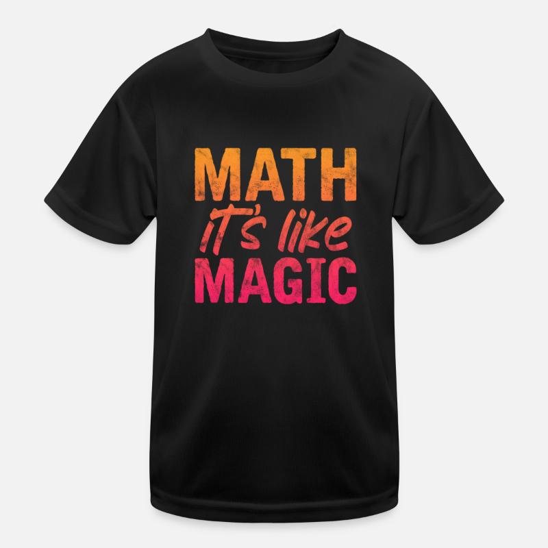 Mathématiques T-shirt sport Enfant