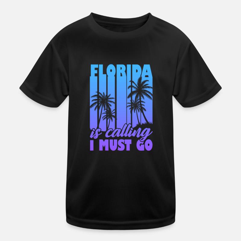 Florida Kinder Funktions-T-Shirt
