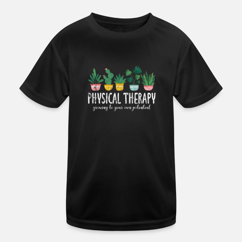 Physiotherapist Physiotherapy Physio Gift Kids Functional T-Shirt