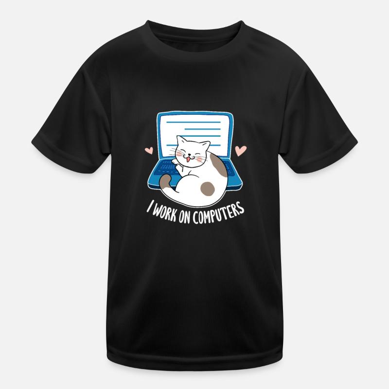 Computer Kids Functional T-Shirt