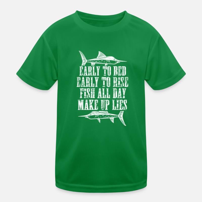 Angler Kinder Funktions-T-Shirt
