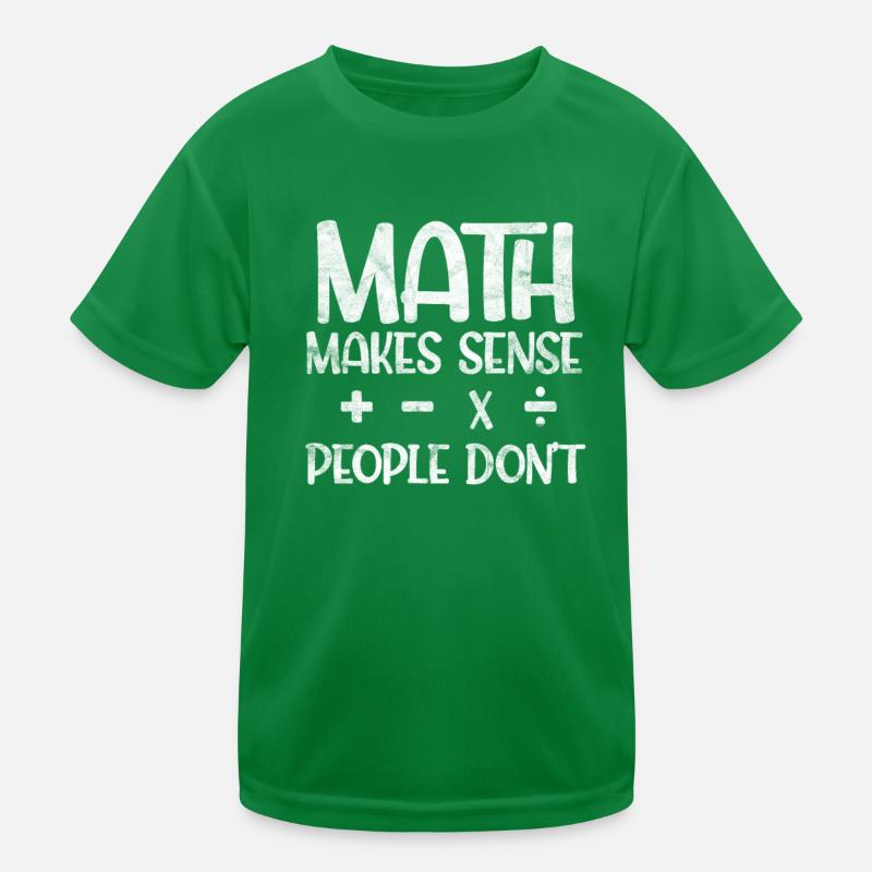 Mathematics Kids Functional T-Shirt
