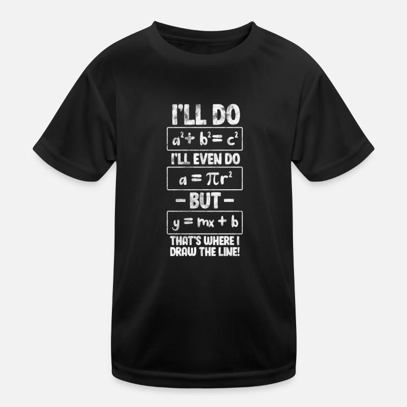Mathematik Kinder Funktions-T-Shirt