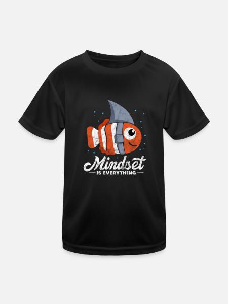 Motivation Motivate Career Saying Gift - Kids Functional T-Shirt - black - Front