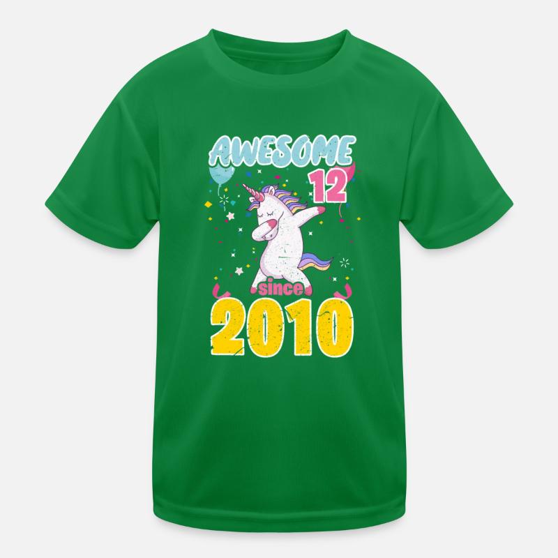 Licorne du 12e anniversaire T-shirt sport Enfant
