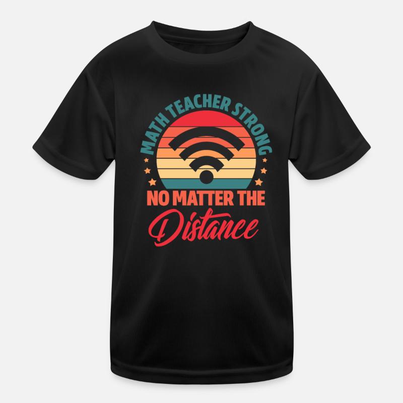 Mathématiques Math Mathématicien Math Professeur Cadeau - T-shirt sport Enfant - noir