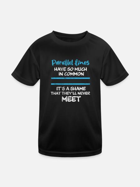 Mathematics - Kids Functional T-Shirt - black - Front