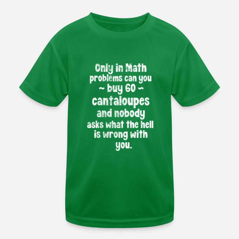 Mathématiques T-shirt sport Enfant