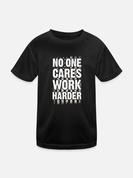Motivation - Kids Functional T-Shirt - black - Front