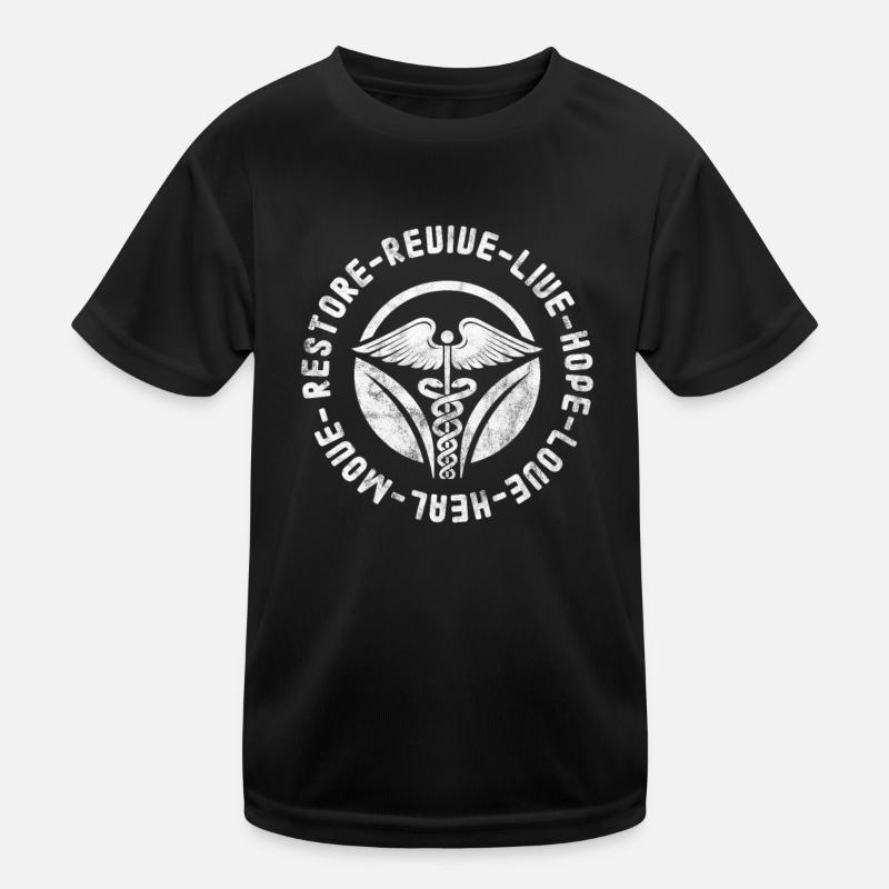 Physiotherapist Physiotherapy Physio Gift Kids Functional T-Shirt