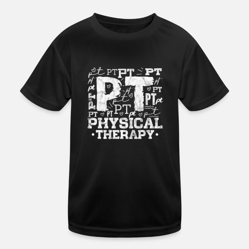Physiotherapist Physiotherapy Physio Gift Kids Functional T-Shirt