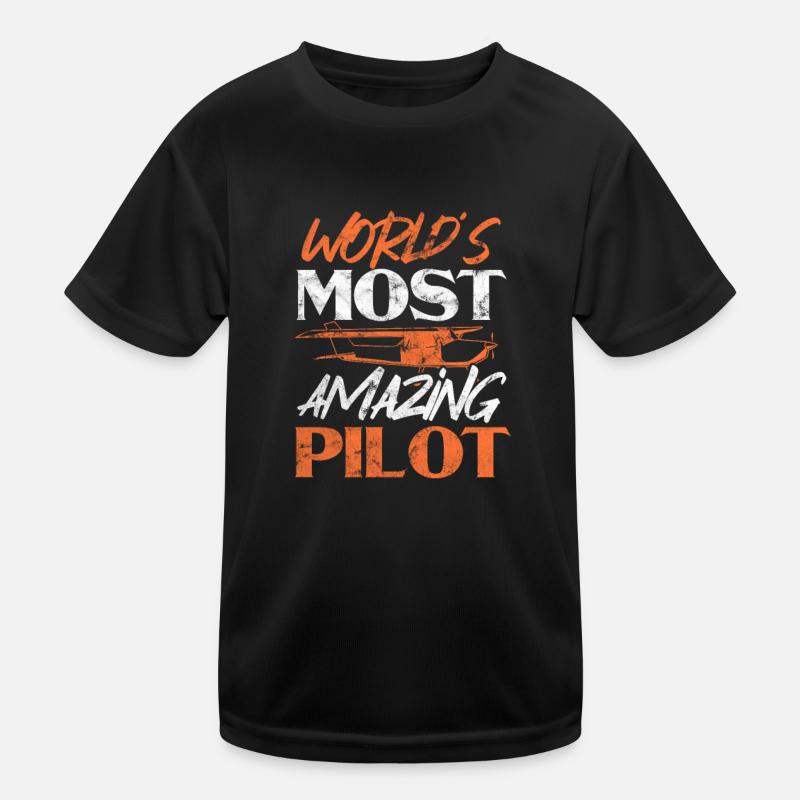 Pilot Kids Functional T-Shirt