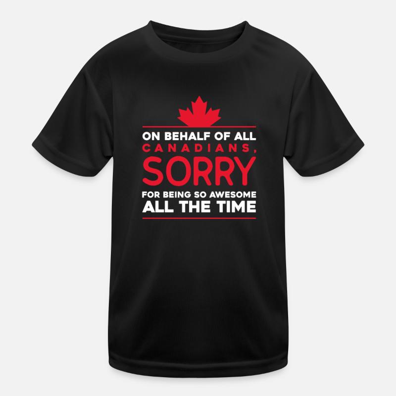 Canada Kids Functional T-Shirt