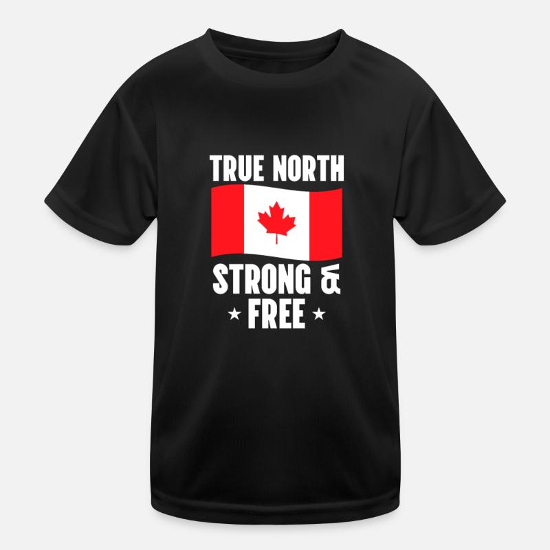 Canada Kids Functional T-Shirt
