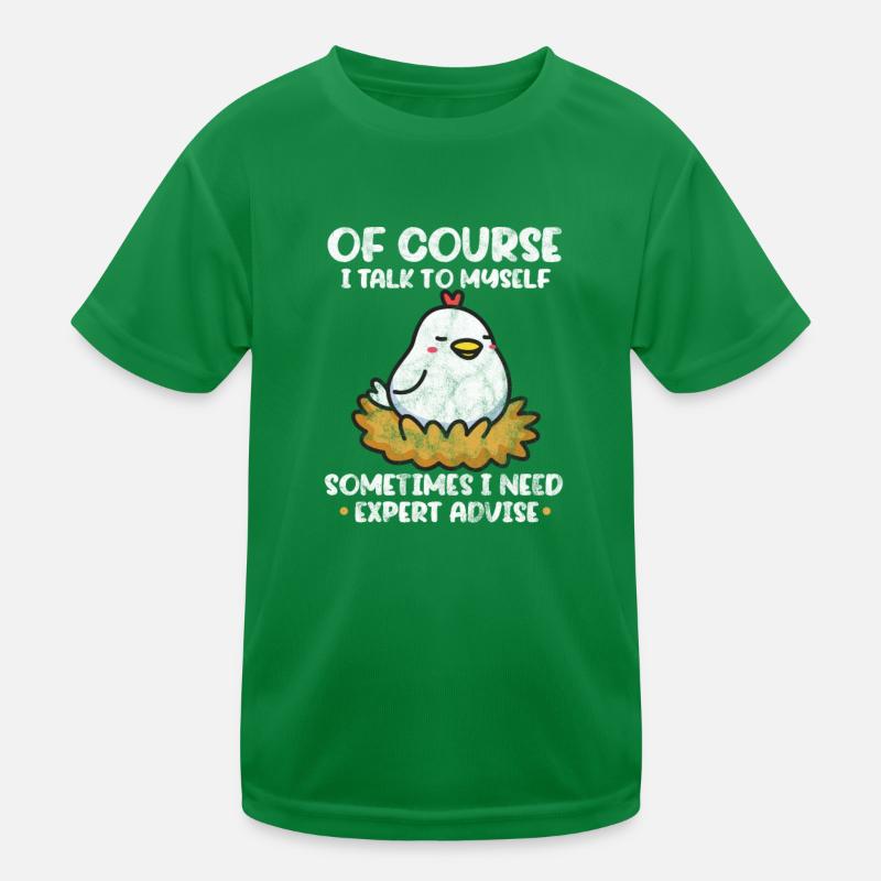 Huhn Kinder Funktions-T-Shirt