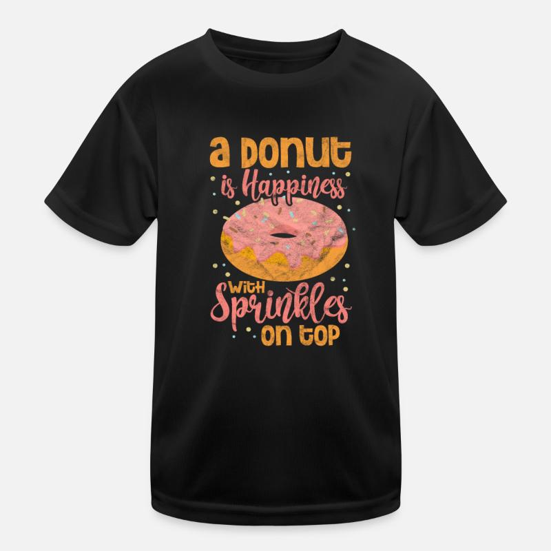 Donut Kinder Funktions-T-Shirt