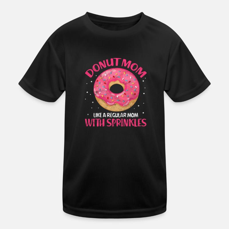 Donut Mutter Kinder Funktions-T-Shirt