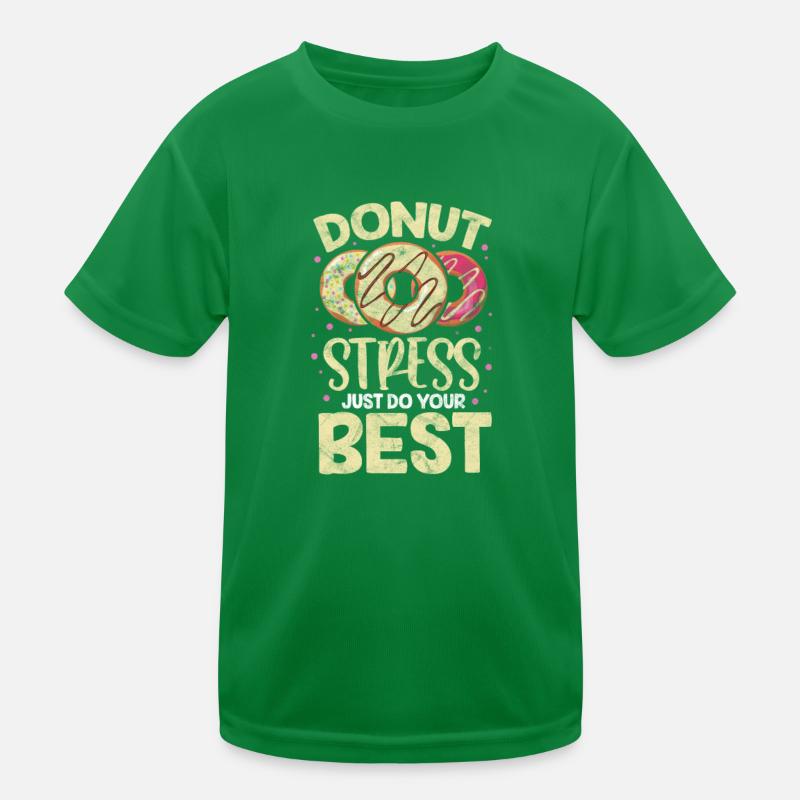 Donut Kinder Funktions-T-Shirt